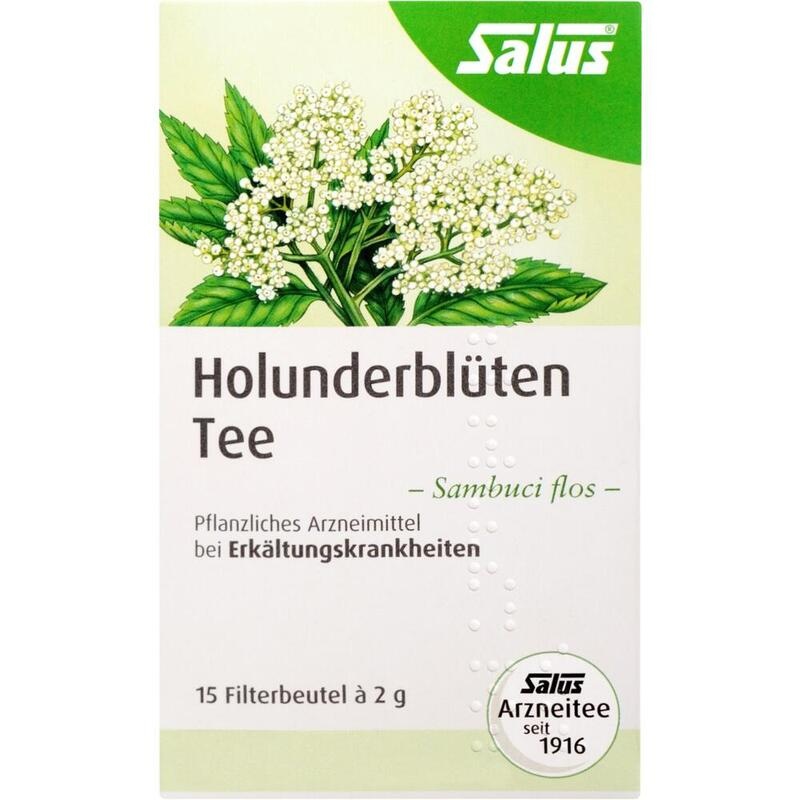 HOLUNDERBLÜTEN Arzneitee Sambuci flos Salus Fbtl.