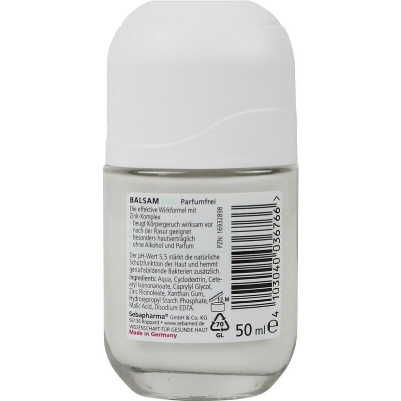 SEBAMED Balsam Deo Roll-on parfümfrei
