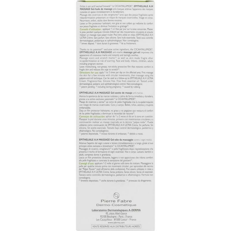 A-DERMA EPITHELIALE A.H Massage Gel-Öl