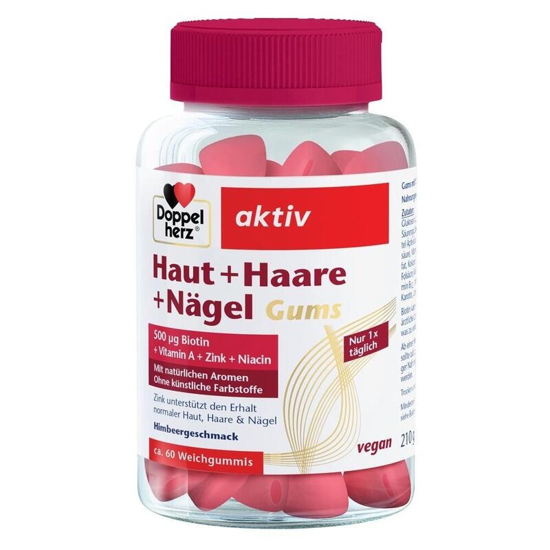 DOPPELHERZ Haut+Haare+Nägel Gums