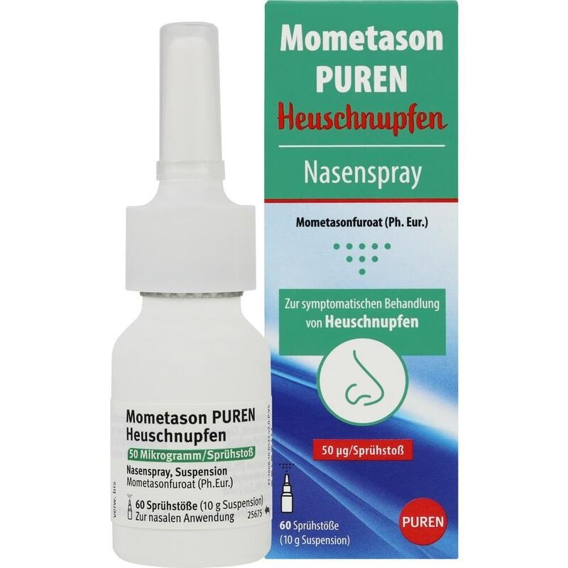 MOMETASON PUREN Heuschnupfenspray 50μg/Sprühst.60