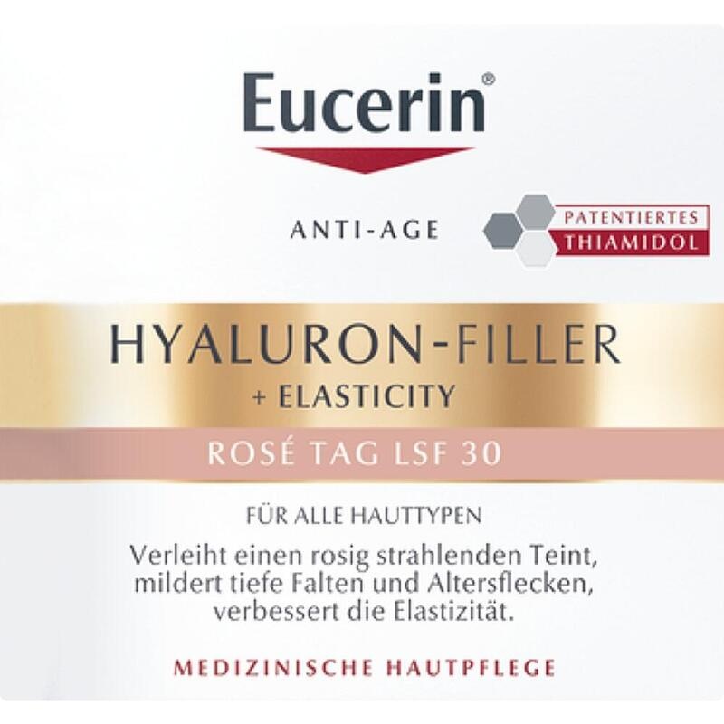 EUCERIN Anti-Age Hyaluron-Filler+Elast.Rose LSF 30