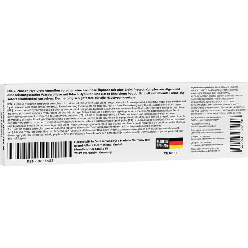 HYALURON AMPULLEN 2-Phasen Dr.Lisa Heinz