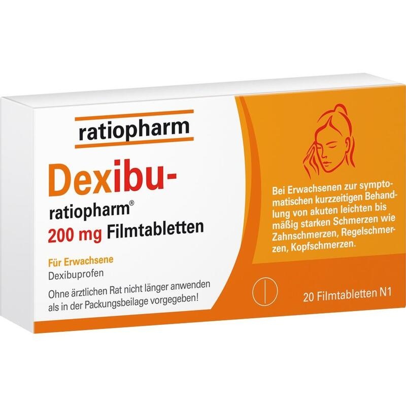 DEXIBU-ratiopharm 200 mg Filmtabletten