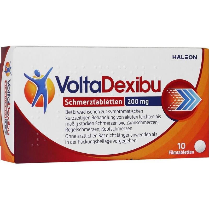 VOLTADEXIBU Schmerztabletten 200 mg Filmtabletten