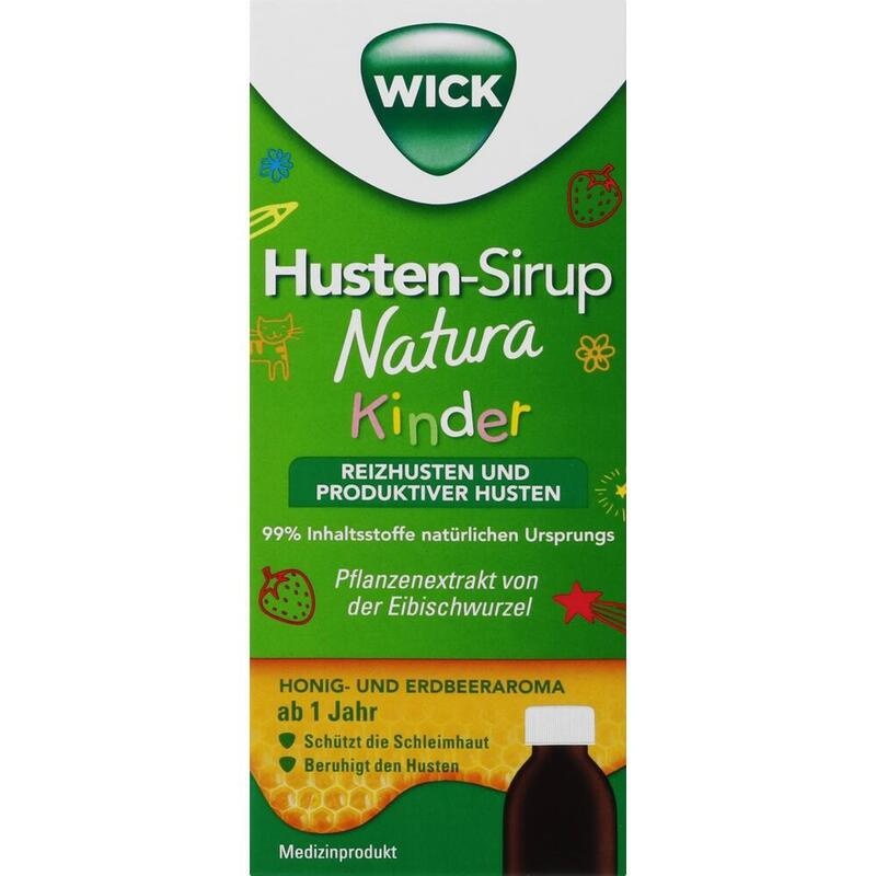 WICK Husten-Sirup Natura Kinder
