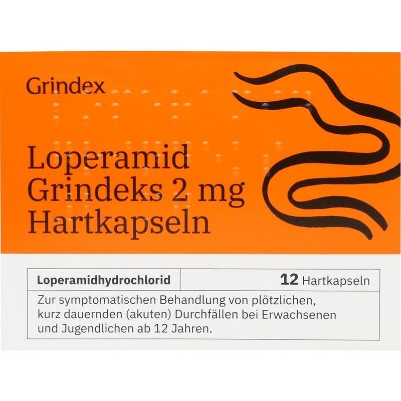 LOPERAMID Grindeks 2 mg Hartkapseln